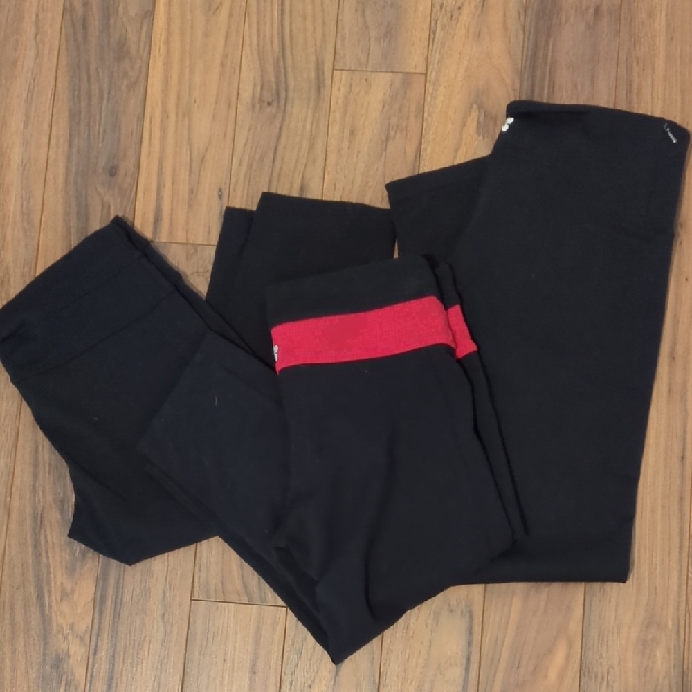 Black Leggings - 3 For 15$